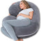 INSEN Pregnancy Pillow for Sleeping, Maternity Pillow with Jersey Cotton Cover,C Shaped