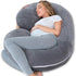 INSEN Pregnancy Pillow for Sleeping, Maternity Pillow with Jersey Cotton Cover,C Shaped