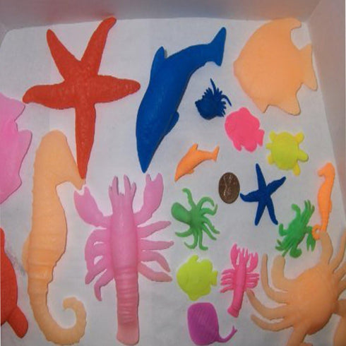 24 Pack Sensory Jelly Water Growing Sea Life Creatures, Fun Educational Learning Toy for Children