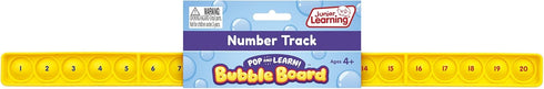Junior Learning Number Track Bubble Board