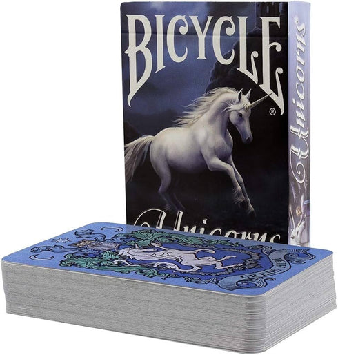 Anne Stokes Bicycle Playing Cards - Unicorns