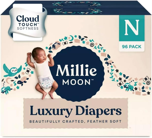Generic Millie Moon Luxury Diapers - N - 96ct (Pack of 1)