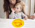 Baby Plate Silicone Toddler Plates Suction Placemat Divided Dishes for Kids and Infants One-Piece Strong Suction, BPA