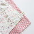 Emenpy 100% Set Girls,3 Cotton Crib Bedding for Baby Boys Pcs Baby Bed Linen Include Duvet Cover,Fitted