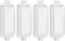 CLYMENE Light Switch Cover Guard, Child Proof Wall Switch Cover for Rocker Style Lights (Clear, 4 Pack)