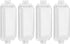 CLYMENE Light Switch Cover Guard, Child Proof Wall Switch Cover for Rocker Style Lights (Clear, 4 Pack)