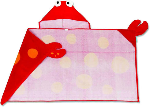 Crab Design Hooded Towel for Kids - Stephen Joseph