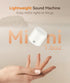 16 Dreamegg Portable Travel White Noise Machine for Sleep, Features Powerful Battery, Egg-Sized, Nature Sounds, Timer