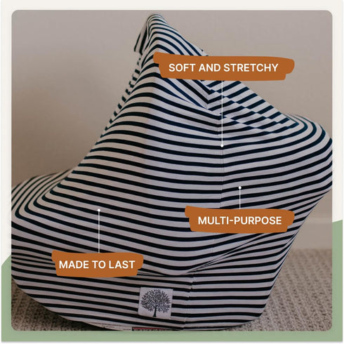 4 1 Parker Baby in Car Seat Cover for Boys - Stretchy Carseat Canopy, Nursing Cover, Grocery Cart Cover, High Chair