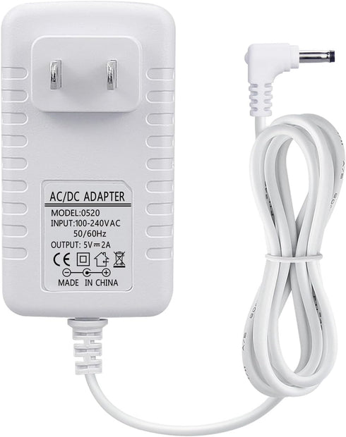 Smays 5V HB6550, HB50, 6 Charger for Hello Baby Monitor Replacement Power Adapter with Charging Cord ft