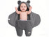 0-3 8-13 lbs BlueSnail Newborn Receiving Blanket Baby Sleeping Wrap Swaddle Months, (Gray)