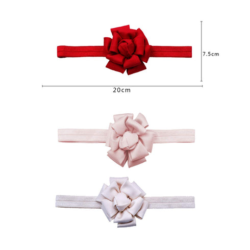 Onedor Baby Turban Knotted Elastic Bows Headbands Wrap Hair Accessories for Infant, Toddler, Newborn Girls