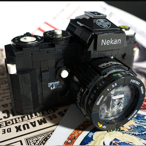 Uvini Building Blocks Camera, DIY STEM Toys, Building Construction Brick Set, 627pcs Model Digital Camera