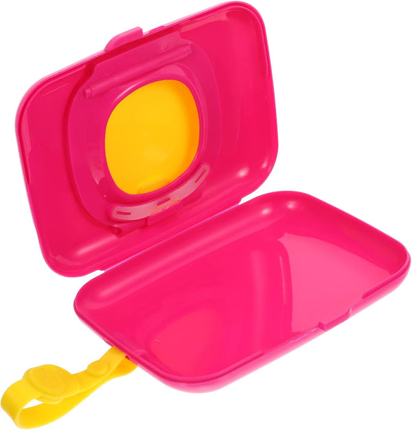 Wipe Box Refillable Dispenser Babywipes Tissue Reusable Wipe Container Hard Hat On-