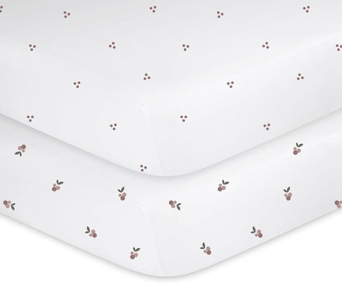 Pack 100% 2 Pack Set, 38 24 Ely's & Co. Patent Pending Waterproof and Play Sheets, Cotton with Waterproof Lining Fitted