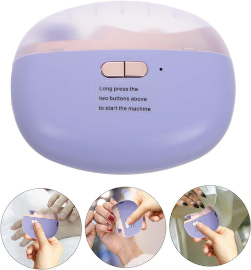 MERRYHAPY Ergonomic Electric Nail Clippers for Kids and Adults - Safe and Easy to Use