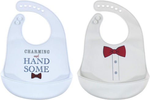 Little Treasure Unisex BabySilicone Bibs