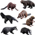 Realistic 7pcs Animal Figures Action Model Set, Educational Learning Toys Birthday Gift for Kids and Toddlers