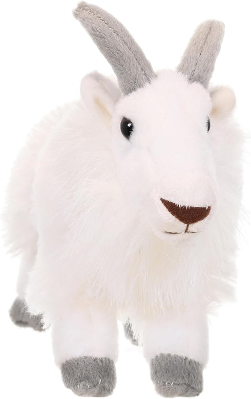 Wild Republic Mountain Goat Plush - 8 Inch Stuffed Animal, Cuddlekins Toy Gift for Kids