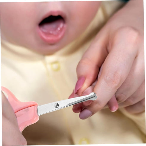 Yardwe Nail Care Professional Grooming Kit Clippers Scissors File and Tweezers for Newborns Includes Electric Nail File