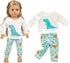 Ecore Fun 18 Inch Doll Clothes Pajamas Tracksuit for 18 Inch Boy or Girl Doll - Birthday Reward Gift