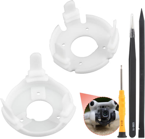 Gimbal Shock Absorption Rubber Replacement for DJI Mini 4 Pro, Camera Shock Absorber Drones Accessories Parts with Tools