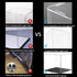 Clear Acrylic Display Case - Self-assembly Box with Black Base for Action Figures and Collectibles