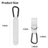 2 Mommy Pcs Stroller Hooks for Hanging, Portable Leather Style Stroller Clip Straps, Baby Stroller Hooks for Diaper