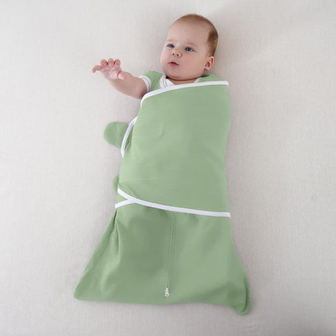 Hengately 6-9 2-Way 100% 2-Pack 0.8 20-27lbs) Transition Swaddle Baby Sleep Sack Months Arms Up Swaddles Arms in/Out