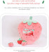 Nenalayo Throw Pillow - Strawberry Plush Pillow, Removable Fluffy Creative Gift for Kids