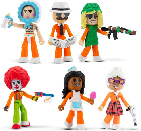 Jailbreak: Hiding in Plain Sight Multipack, Six 2.75-Inch Action Figures with Mix and Match Accessories
