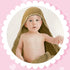 6 32"x 32" Peryiter Pcs Muslin Hooded Baby Towels, Cotton Newborn Bath Towel Muslin Infant Baby Blankets Absorbent
