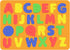 Magnetic Alphabet Puzzle for Toddlers - Foam Letters, Fridge Magnets for Preschool ABC Learning Toys, Random Color