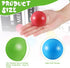 12 Bulldozer 1.75 Inch Civaner Pieces Multi Colored Plastic Replacement Balls Small Popper Toy Balls Soft Crush Proof