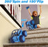 MaxTronic Amphibious Remote Control Car, 360° Flips Rotation Stunt Crawler, 15KM/H 4WD Toy for Kids Age 3-12