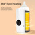 Leftwei 2000mAh 20 6 Portable Bottle Warmer, Dual Batteries Warmer, Minutes Efficient Heating with Temperature Levels