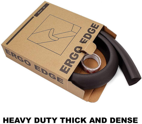 Ergo Edge, Protect Your Arms from Sharp Table Edges, 30" High Density Foam, Black