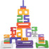 Lasoba 1-10, 30 3 Wooden Number Building Blocks, Large Digit Blocks Pcs Math Blocks Number Toys for Kids, Educational