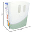 Ubbi Bath Toy Organizer Caddy with Removable Drying Rack Bin & Scoop for Toddlers + Baby, Freestanding Sage