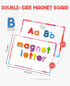 VoSinrly 234 Classroom Magnetic Letters Kit Colorful Pcs with Double - Side Magnet Board - Foam Alphabet Letters