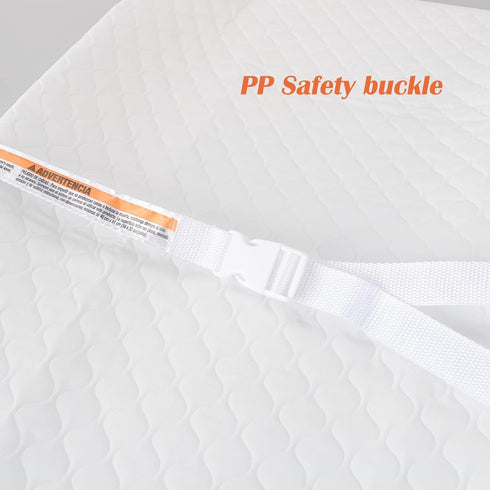 Baby Diaper Changing Table Pad with Waterproof Cover, Contour Changing Pad for Dresser Top 32”×16”