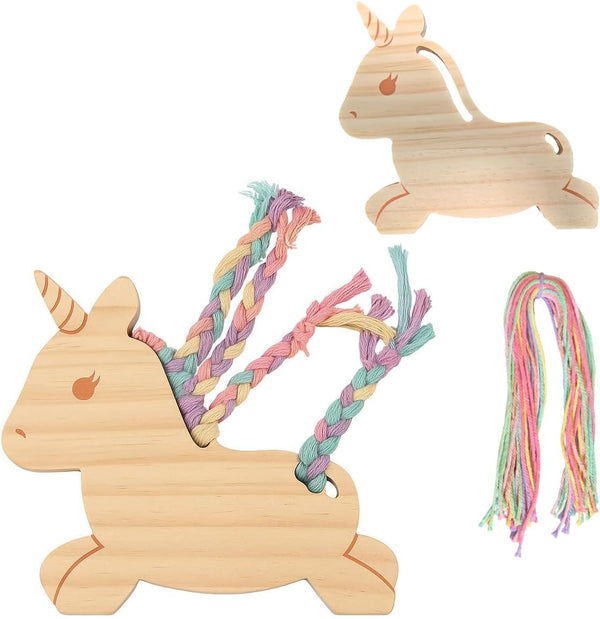 Wooden Lacing Toys for Kids DIY Toy Plane Activities Car Travel Toy