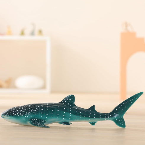 Gemini&Genius Sea Animal Whale Shark Action Figure, Soft Rubber Realistic Ocean Model Toy for Kids