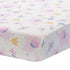 Bedtime Originals Elephant Dreams Fitted Crib Sheet - White, Animals, Jungle