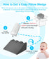 Tummy Nursing Reflux Prop for Infant,Baby Colic & Gas Relief,Memory Foam Nursery Support for Newborns with Reusable Bag
