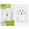 Outlet Covers (28 Pack), Self-Closing Child Proof Socket Covers with Upgraded Adhesive Installation for Baby Safety