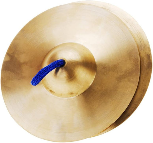 Andoer Mini Kids Copper Hand Cymbals, 15cm/5.9in Percussion Musical Instrument for Children