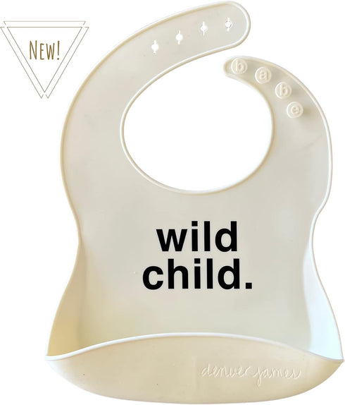Adjustable Waterproof Silicone Bibs for Feeding - Denver James