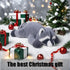 Labauxite (25.5in) Raccoon Plush, Raccoon Stuffed Animals, Cute Plush Toys Realistic Raccoons Body Pillow Hug Sleeping