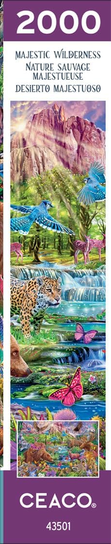 Ceaco Majestic Wilderness 2000 Piece Jigsaw Puzzle